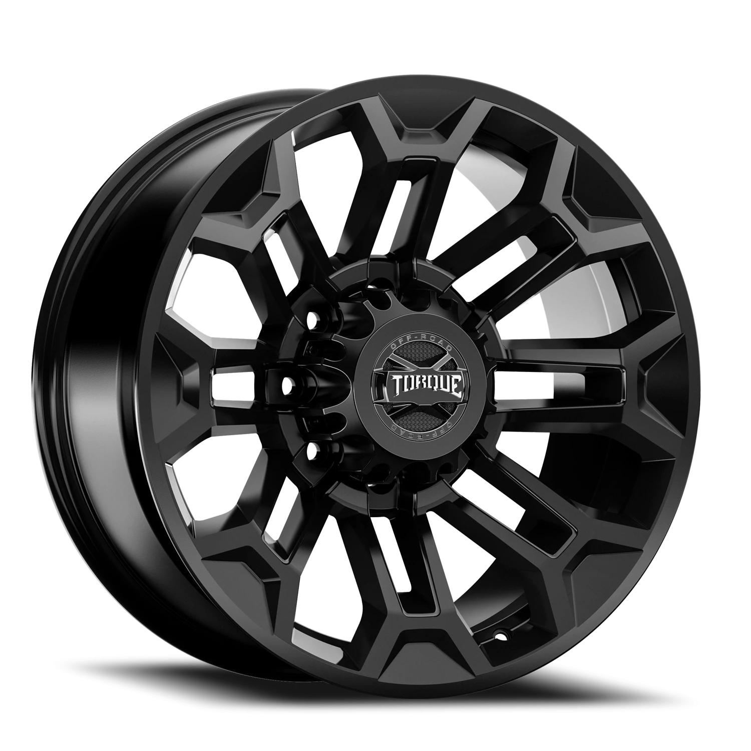 22x11 Torque TW405C Pulse Satin Black 8x165.1 et-25 BS 4.52 CB 121.5 Conical Seat Square