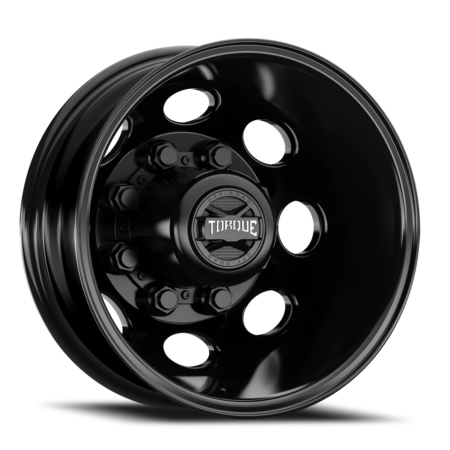17x6.5 Torque TW412C Revolver Satin Black 8x200 et-140 BS -1.79 CB 142 Flat Seat Rear