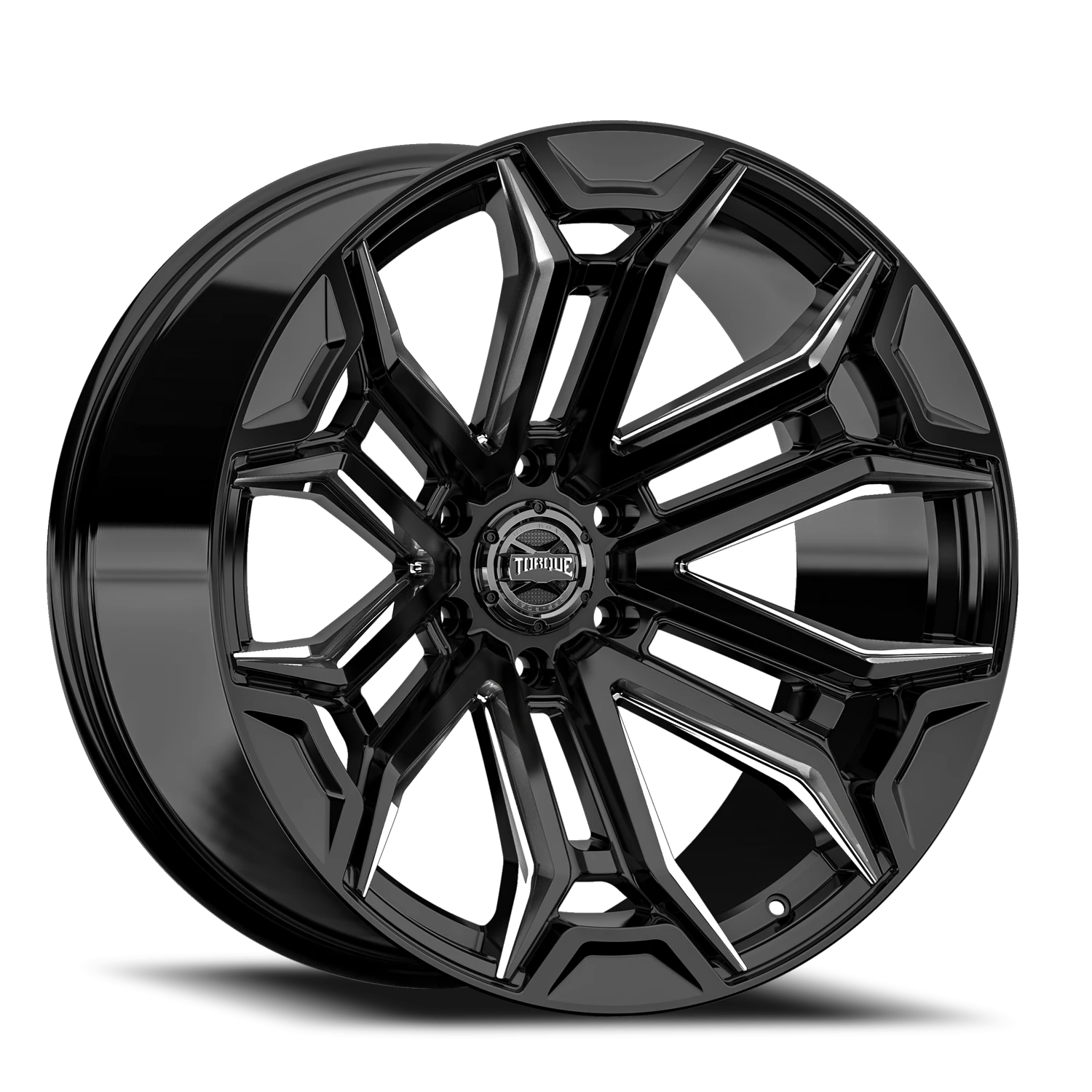 20x9 Torque TW415C Maverick Gloss Black Premium Milling 6x139.7 et-12 BS 4.5 CB 78.1 Conical Seat Square