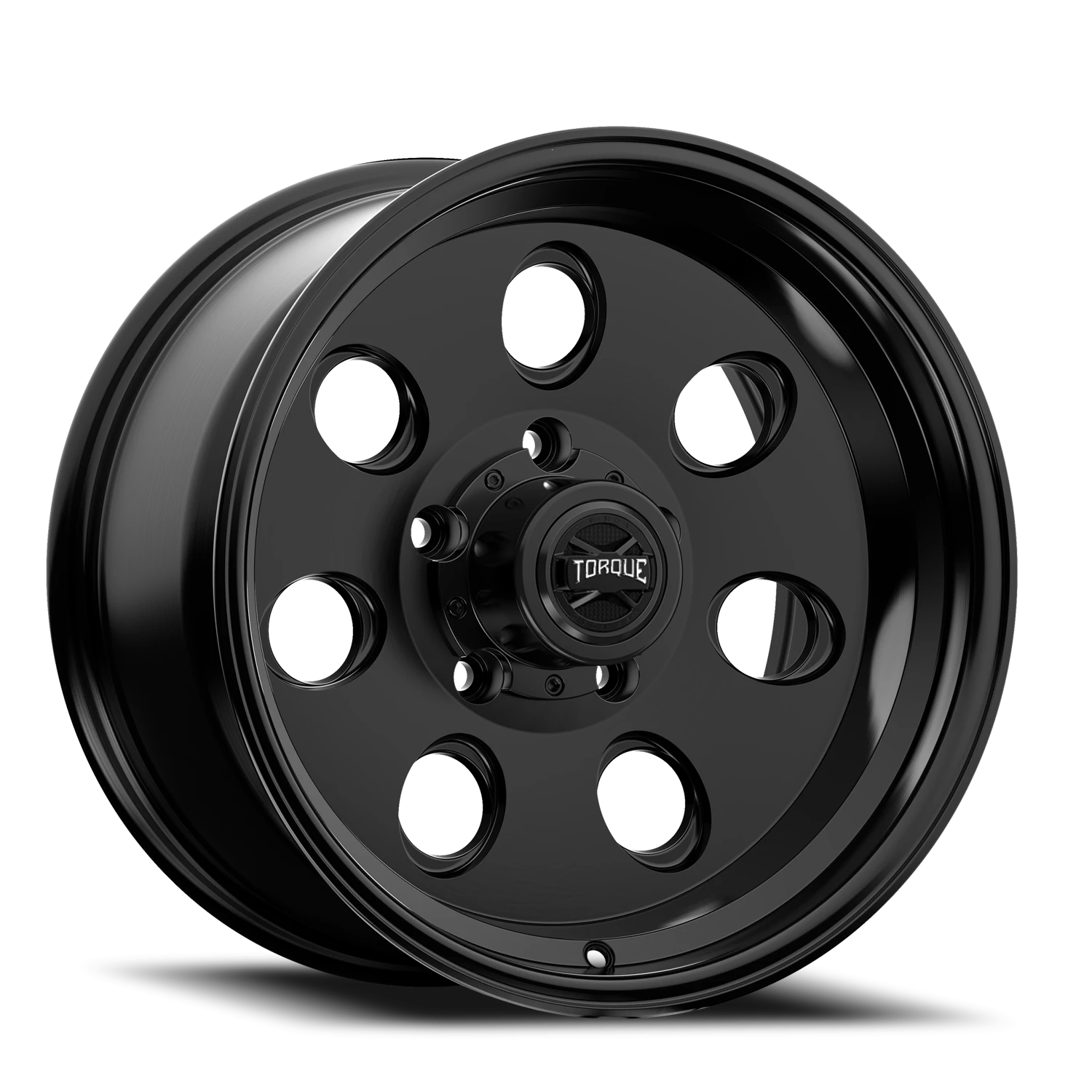 17x9 Torque TW425C Heritage Satin Black 6x139.7 et-12 BS 4.97 CB 106.1 Conical Seat Square
