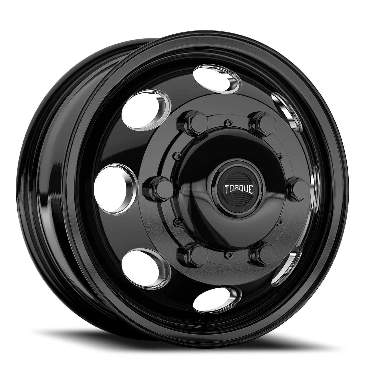 16x6 Torque TW512C Revolver Gloss Black Milled 6x205 et+110 BS 7.83 CB 161.1 Flat Seat Front