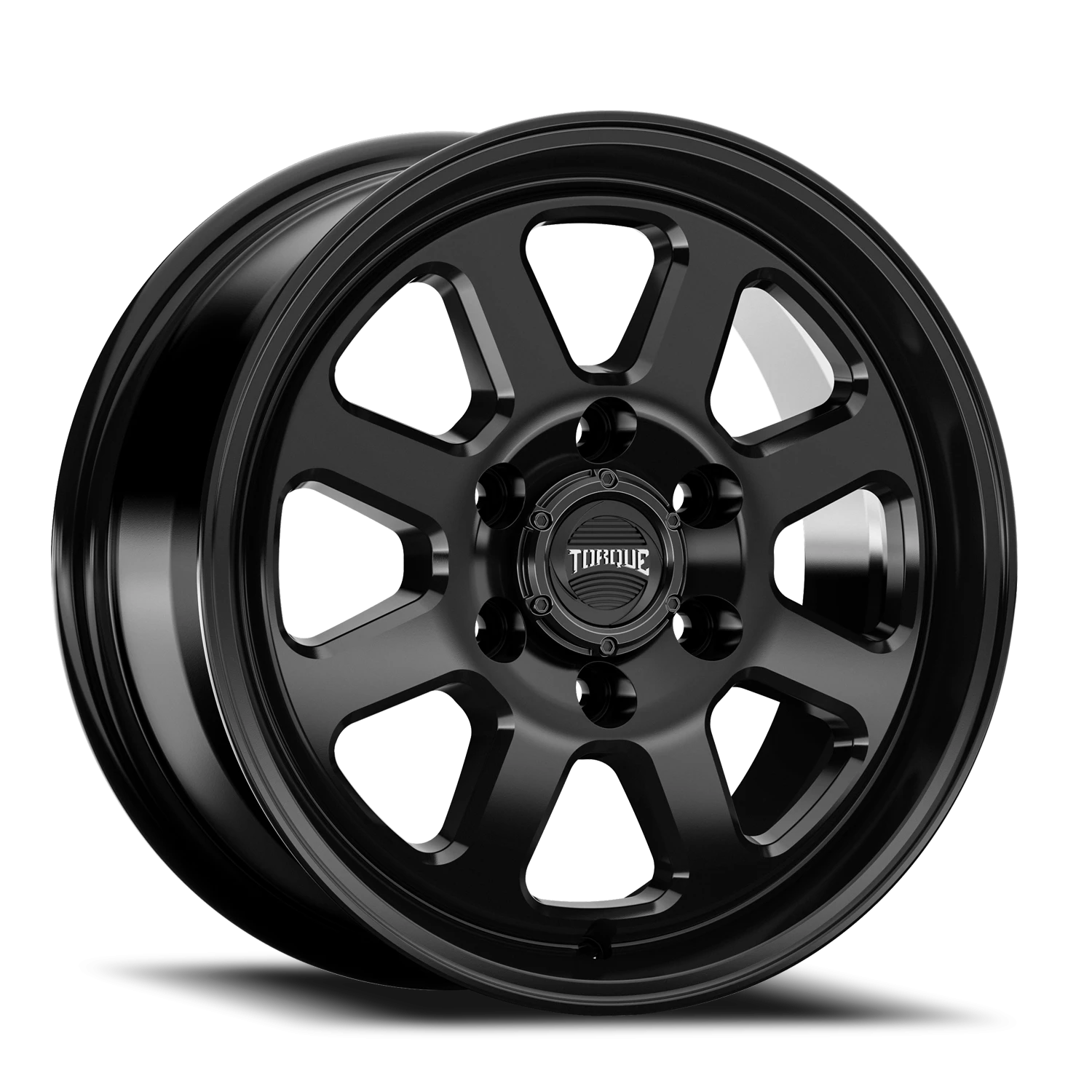 17x8 Torque TW530R Navigator Satin Black 6x130 et+38 BS 5.96 CB 84.1 R14 Radius Seat Square
