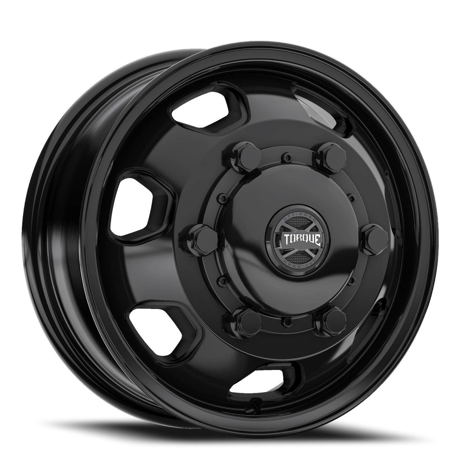 16x6 Torque TW537C Rodeo Satin Black 6x205 et+110 BS 7.81 CB 161.1 Flat Seat Front