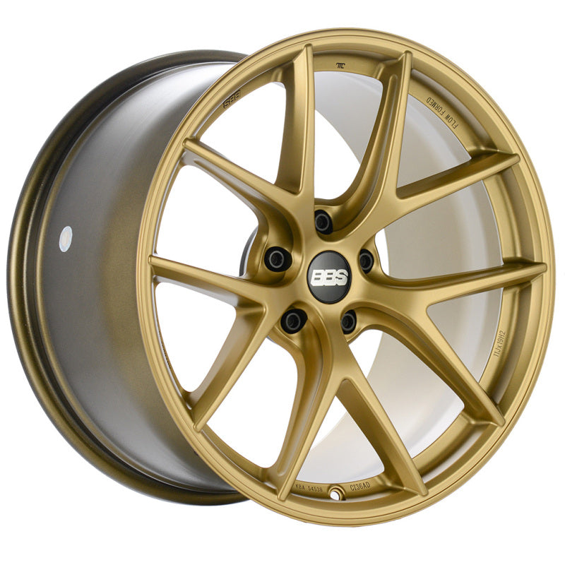 BBS Unlimited CI-R 20x9.5 ET51.5 (Face 2) Satin Gold Wheel