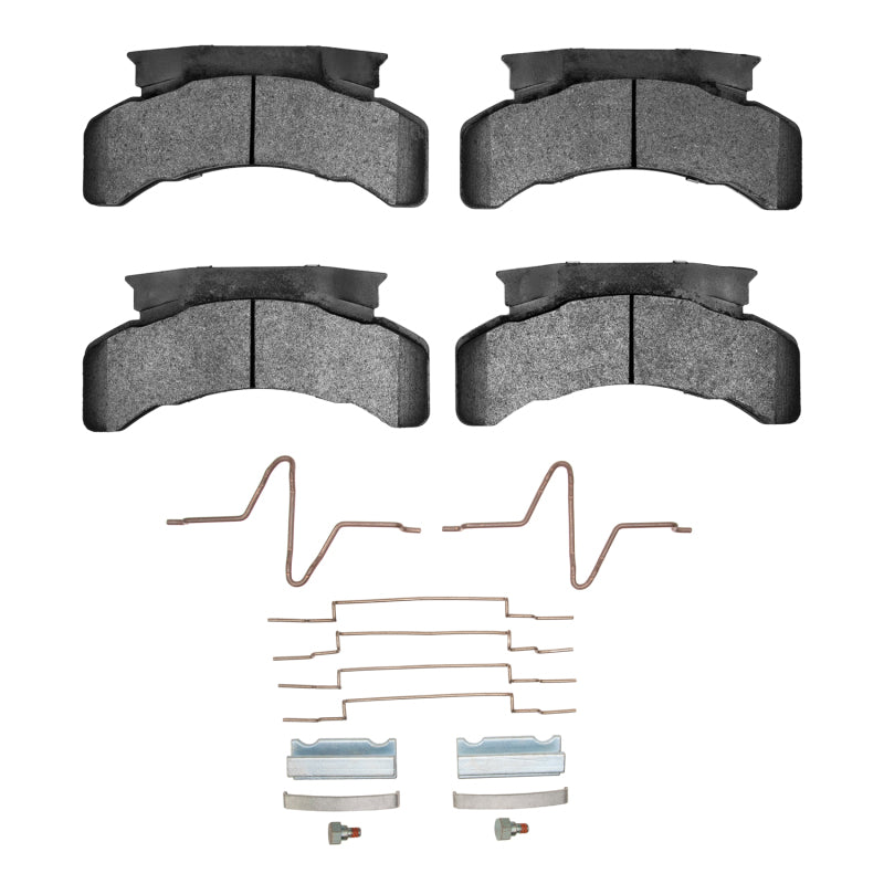 R1 83-12 Beaver Motorcoach Monterey Front/Rear Super Duty Pads & Hardware Kit