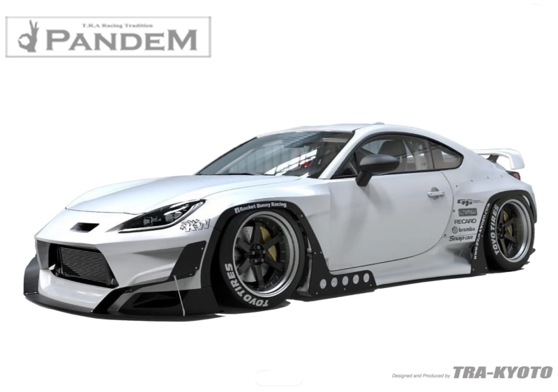 GReddy Pandem 2022+ Toyota GR86 (ZN8) Rocket Bunny Side Canards