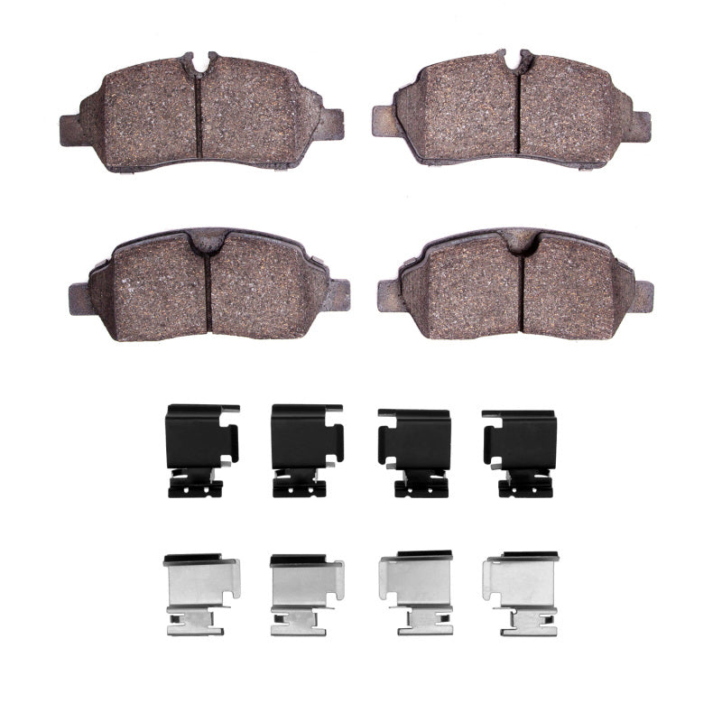 R1 15-19 Ford Transit-350/SRW Rear Semi Met Pads & Hardware Kit