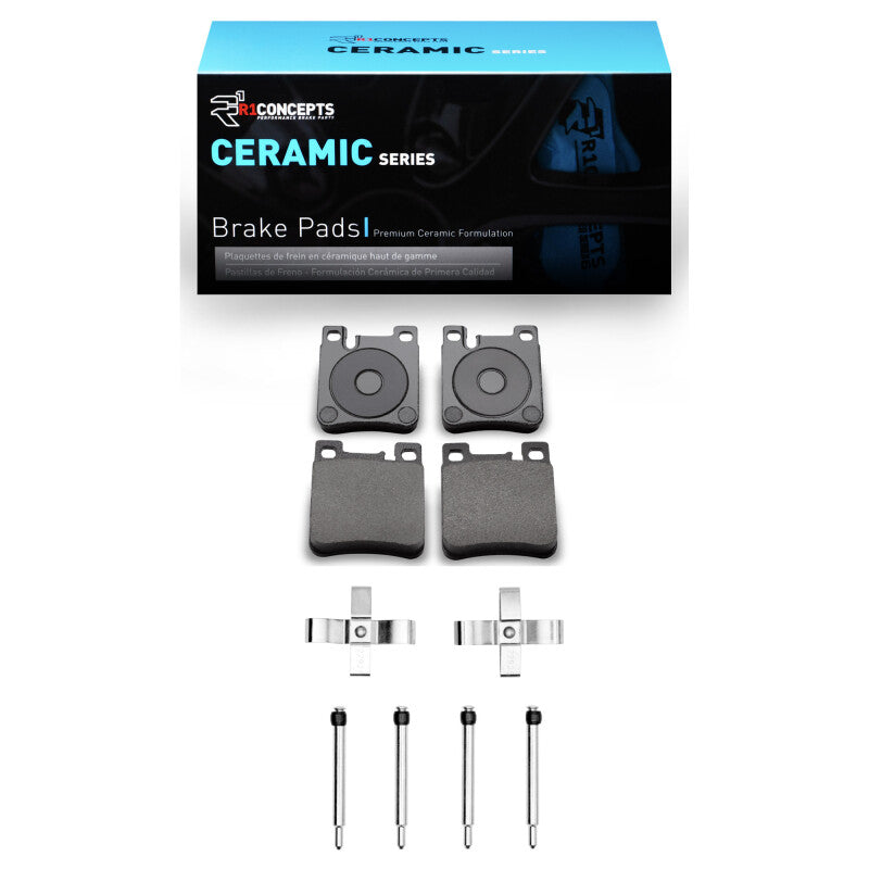 R1 94-00 Mercedes-Benz CLK320 Rear Ceramic Pads & Hardware Kit