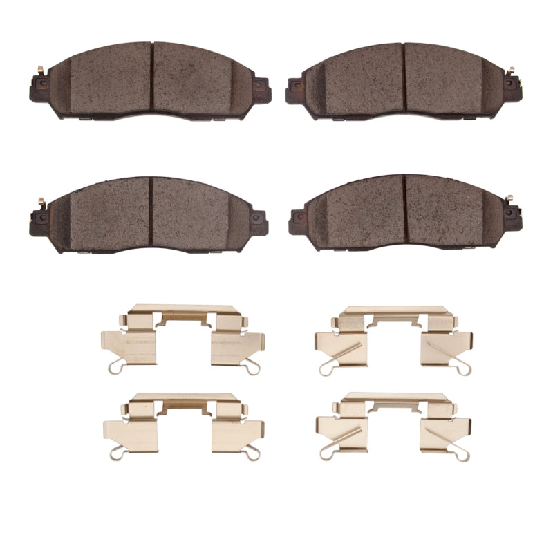 R1 18-25 Nissan Leaf Front Ceramic Pads & Hardware Kit