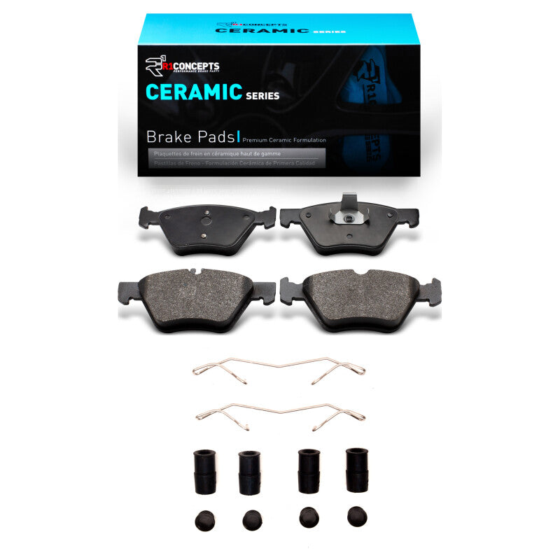 R1 96-08 Chrysler Crossfire Front Ceramic Pads & Hardware Kit