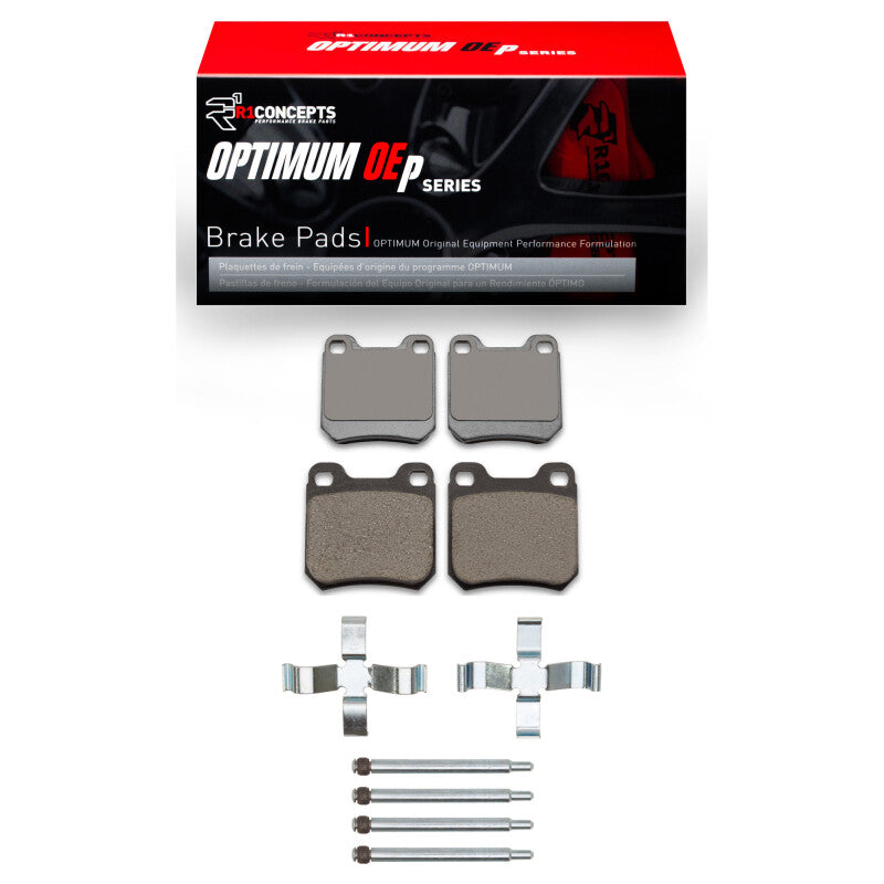 R1 97-01 Cadillac CATERA Rear Optimum OE Pads & Hardware Kit