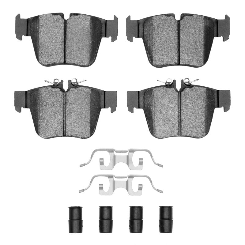 R1 16-23 Mercedes-Benz C450 AMG Rear Semi Met Pads & Hardware Kit