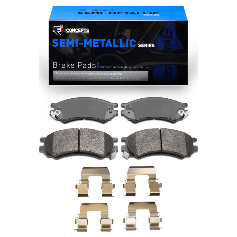 R1 91-02 Saturn SC2 Front Semi Met Pads & Hardware Kit