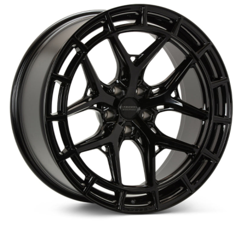 Vossen HFX-1 22x11 / 5x132 / ET18 / 66.56 / Super Deep - Gloss Black Wheel