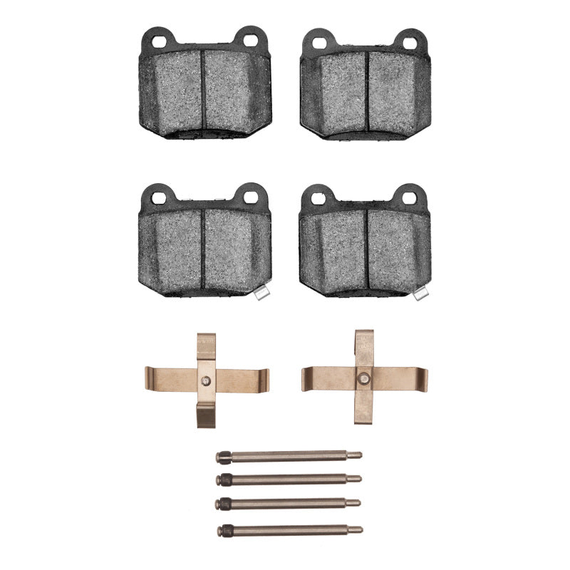 R1 03-06 Mitsubishi Lancer Rear Optimum OE Brake Pads & Hardware Kit
