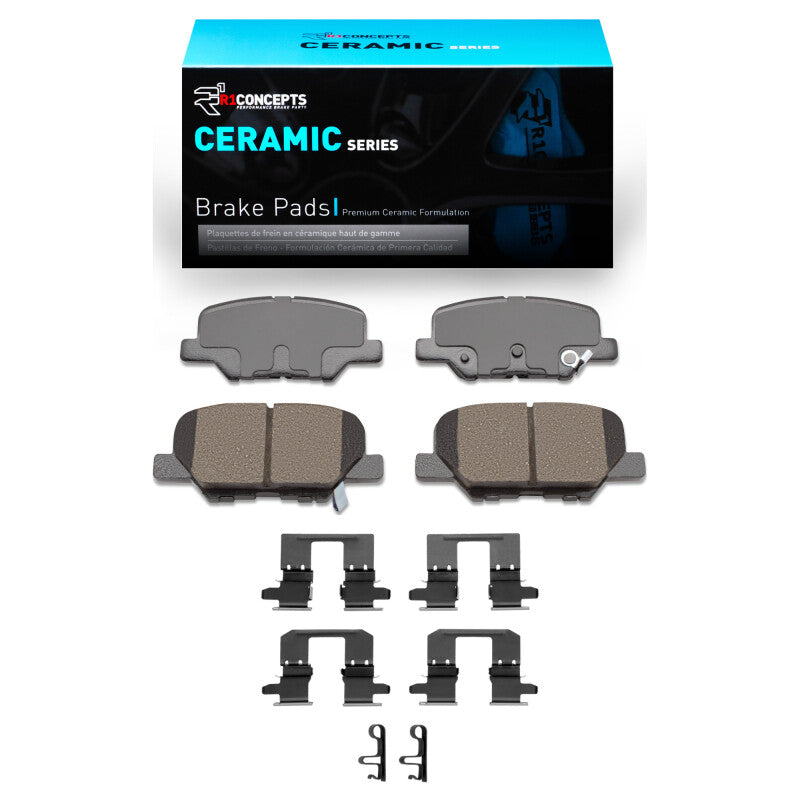 R1 2013-2025 Mazda 6 Rear R1 Ceramic Pads & Hardware Kit