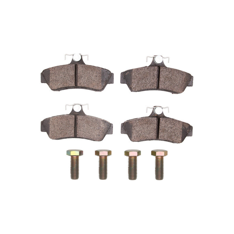 R1 04-04 Pontiac GTO Rear Semi Met Pads & Hardware Kit