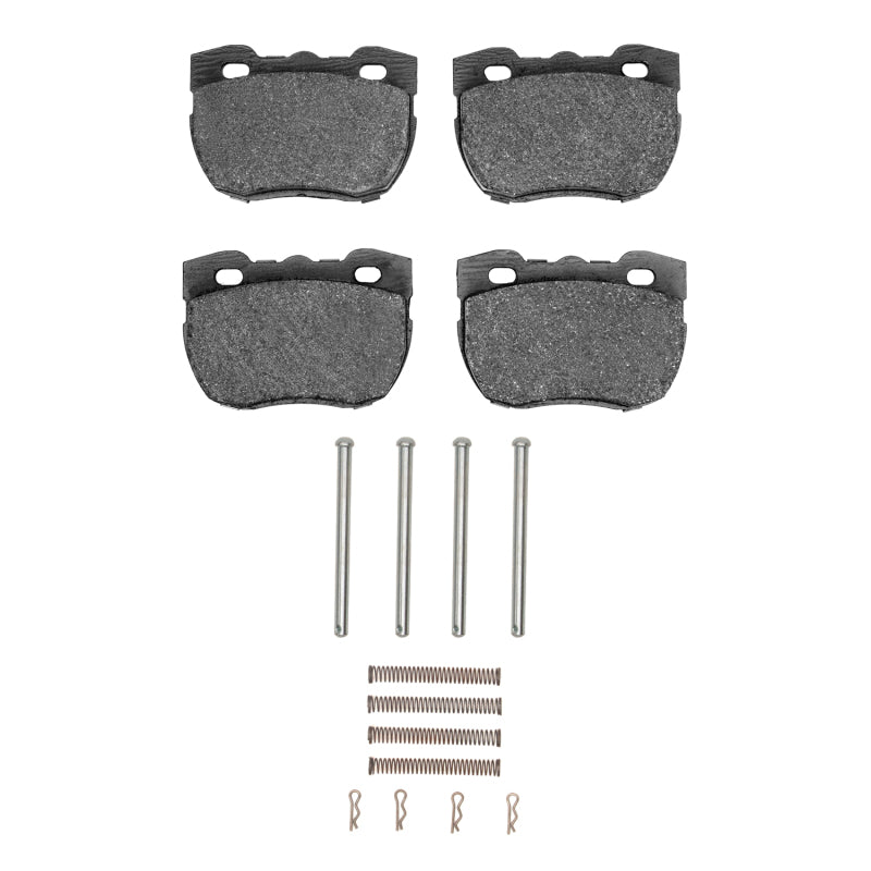 R1 94-99 Land Rover Discovery Front Semi Met Pads & Hardware Kit