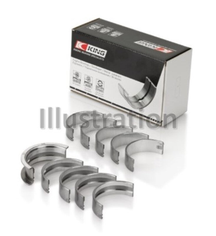 King Engine Bearings Ford 281CI 4.6L V8 (Size +0.5) Main Bearing Set