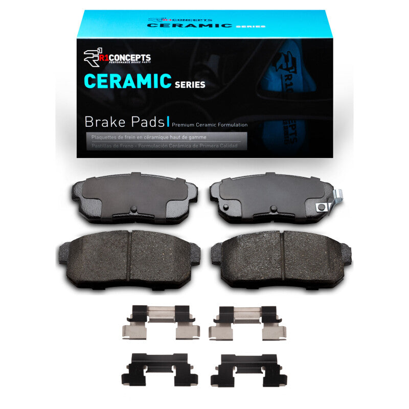 R1 04-11 Mazda RX-8 Rear Ceramic Brake Pads & Hardware Kit