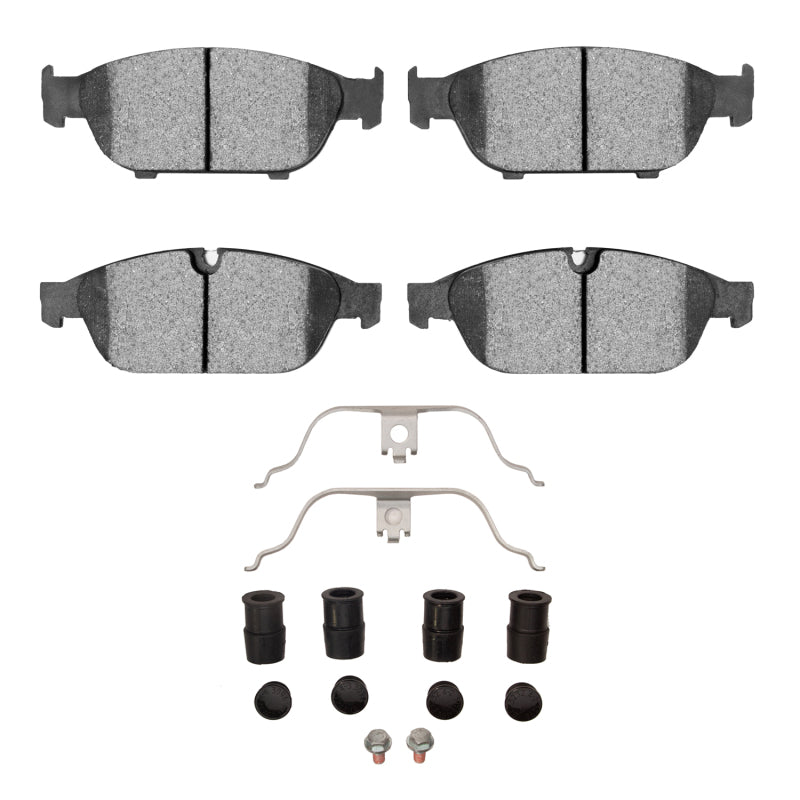R1 12-18 Audi A7 Quattro Front Ceramic Brake Pads & Hardware Kit