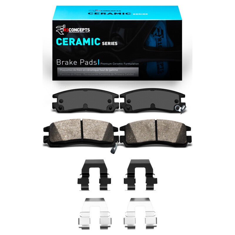 R1 1997-2010 Buick Allure Rear R1 Ceramic Pads & Hardware Kit