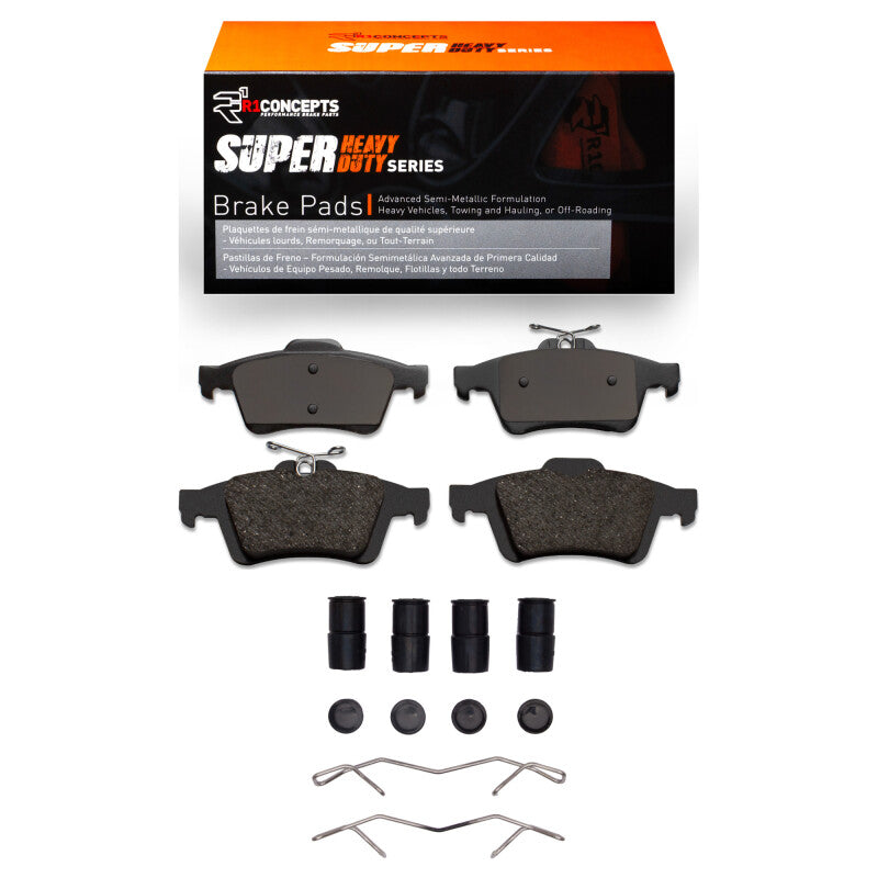 R1 2003-2023 Cadillac BLS (Mexico) Rear R1 Super Duty Pads & Hardware Kit
