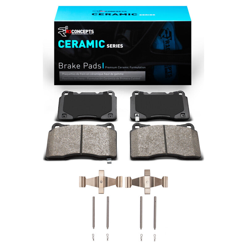 R1 2003-2020 Subaru WRX Front R1 Ceramic Pads & Hardware Kit