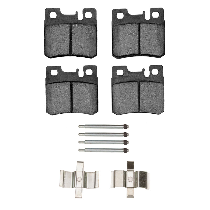 R1 92-95 Mercedes-Benz E420 Rear Semi Met Pads & Hardware Kit