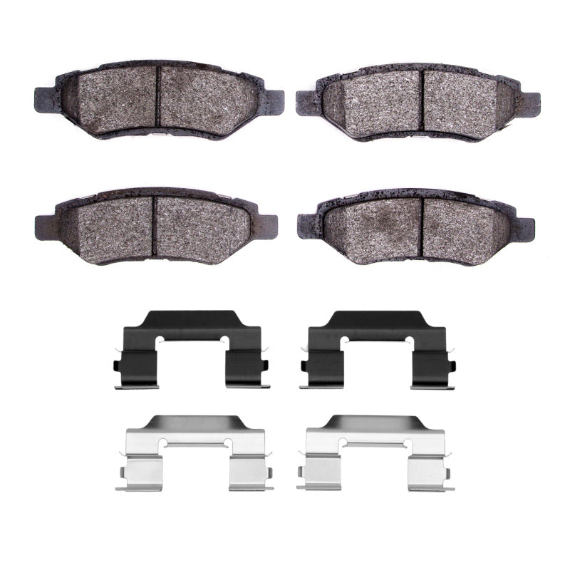 R1 2008-2016 Cadillac CTS Rear R1 Semi Met Pads & Hardware Kit