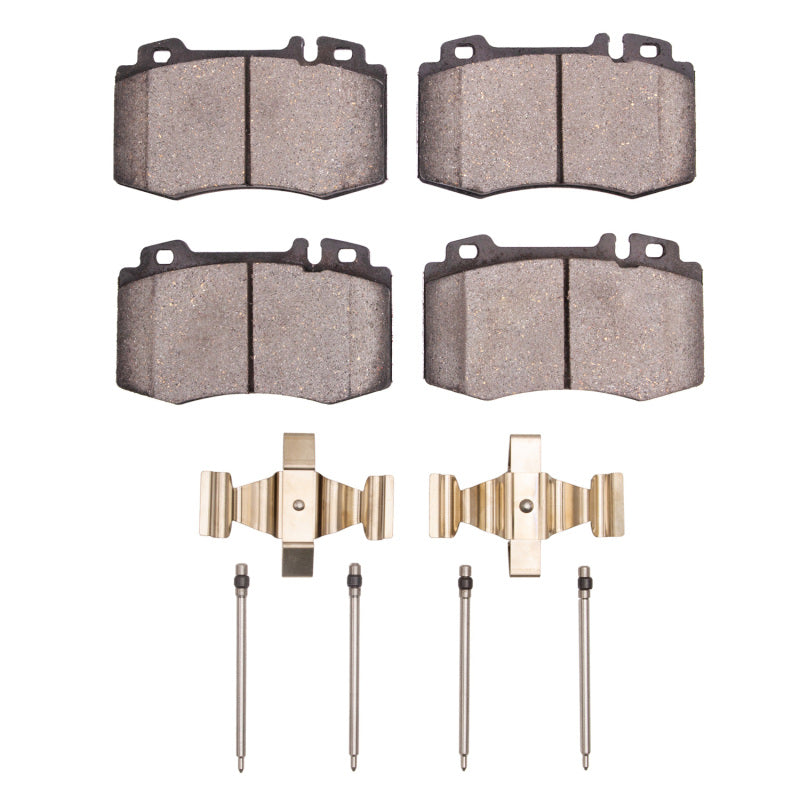 R1 93-11 Mercedes-Benz CL55 AMG Front Semi Met Pads & Hardware Kit