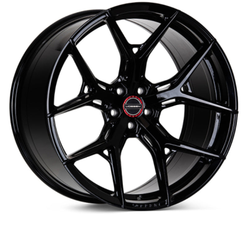 Vossen HF-5 21x10.5 - 5x114.3 - ET42 - Deep Face - 64.1 - Gloss Black Wheel