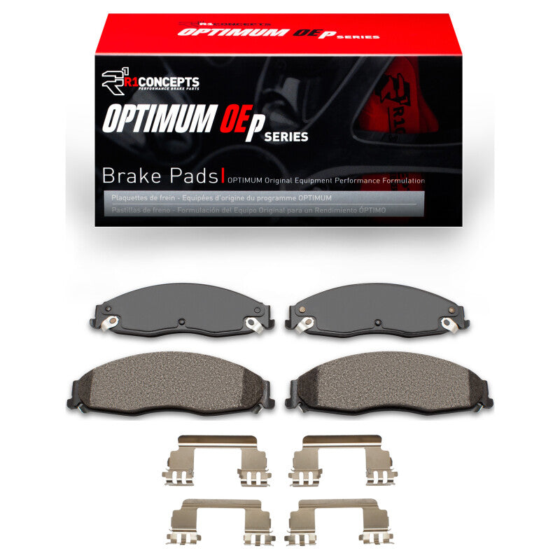 R1 03-08 Cadillac CTS Front Optimum OE Pads & Hardware Kit
