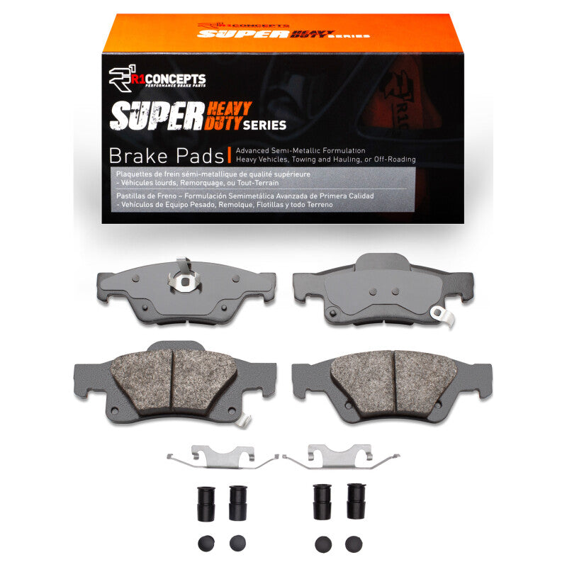 R1 2011-2025 Dodge Durango Rear R1 Super Duty Pads & Hardware Kit