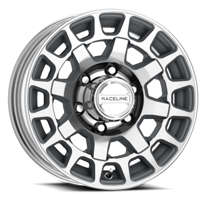 Raceline 873MC Backcountry Trailer 16x6in / 6x5.5 BP / 0mm Offset / 4.25mm Bore - Machined