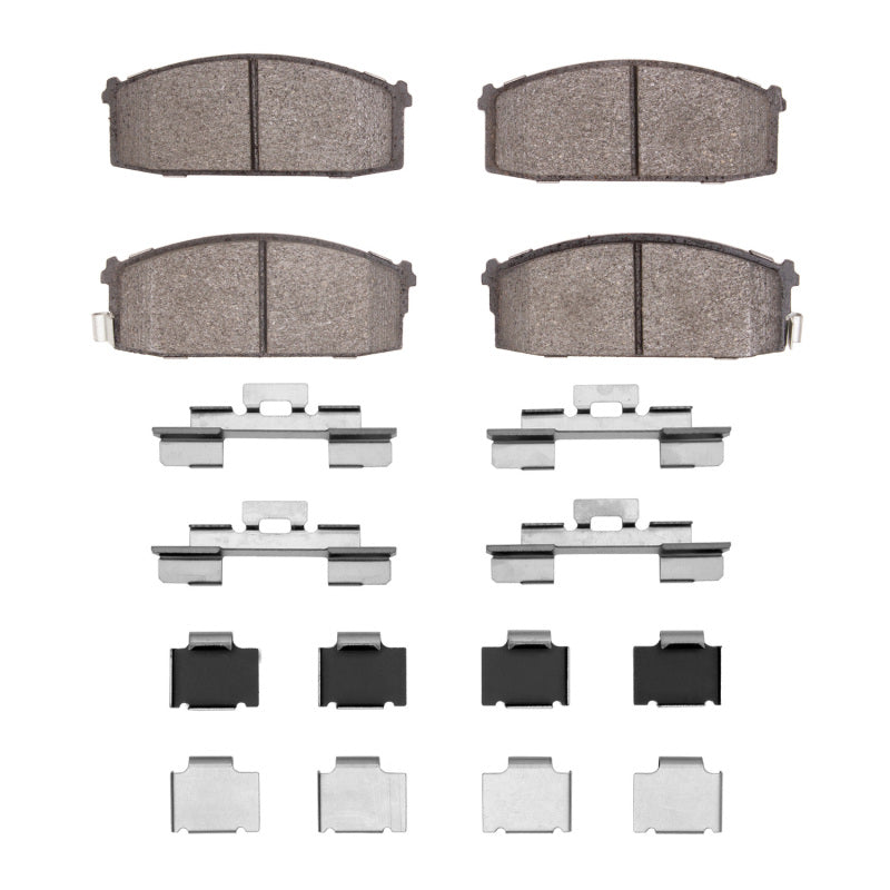 R1 87-88 Nissan 200SX Front Optimum OE Pads & Hardware Kit