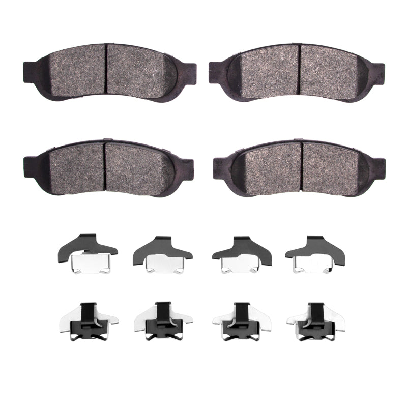 R1 2005-2010 Ford F-350 Super Duty 2WD Rear Performance Off-Road/Tow Brake Pads & Hardware Kit