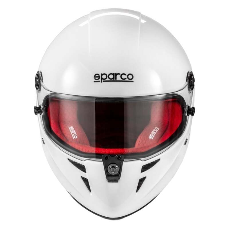 Sparco Stealth RF Helmet - Medium - White/Red