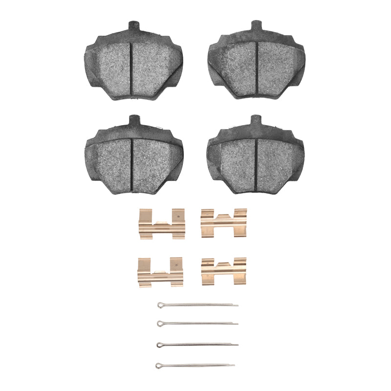 R1 74-16 Land Rover Range Rover Rear Semi Met Pads & Hardware Kit