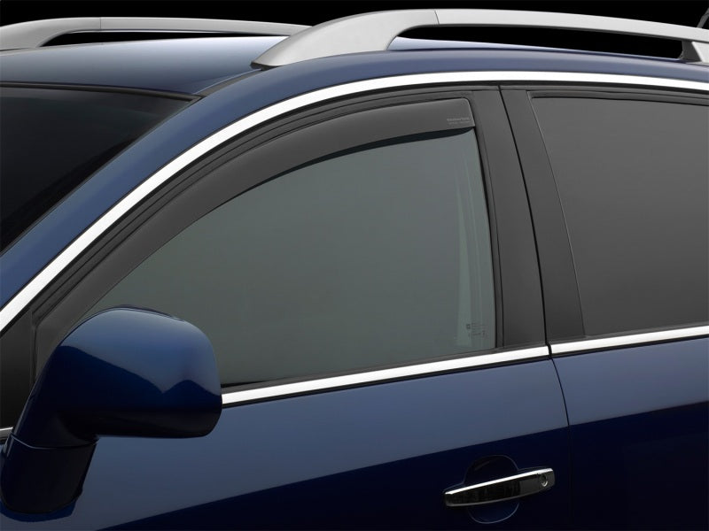 WeatherTech 19-24 Infiniti QX80 Front Front Side Window Deflectors-Dark Tint