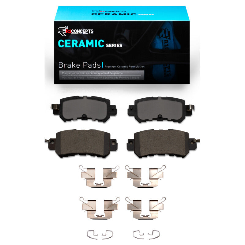 R1 2013-2018 Mazda CX-5 Rear R1 Ceramic Pads & Hardware Kit