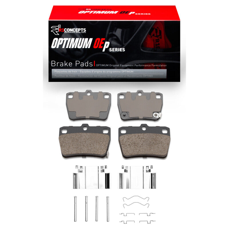 R1 04-05 Toyota RAV4 Rear Optimum OE Pads & Hardware Kit