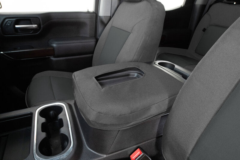 Covercraft 19-24 Dodge Ram 1500 Endura PrecisionFit Custom Second Row Seat Covers - Silver/Charcoal