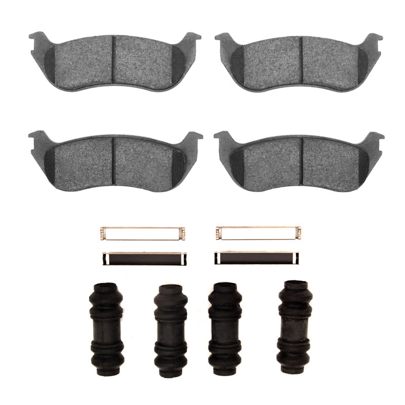 R1 2002-2005 Ford Explorer Rear R1 Semi Met Pads & Hardware Kit