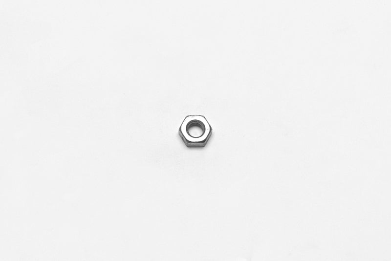 Wilwood nut M10-1.5 center lock clear zinc