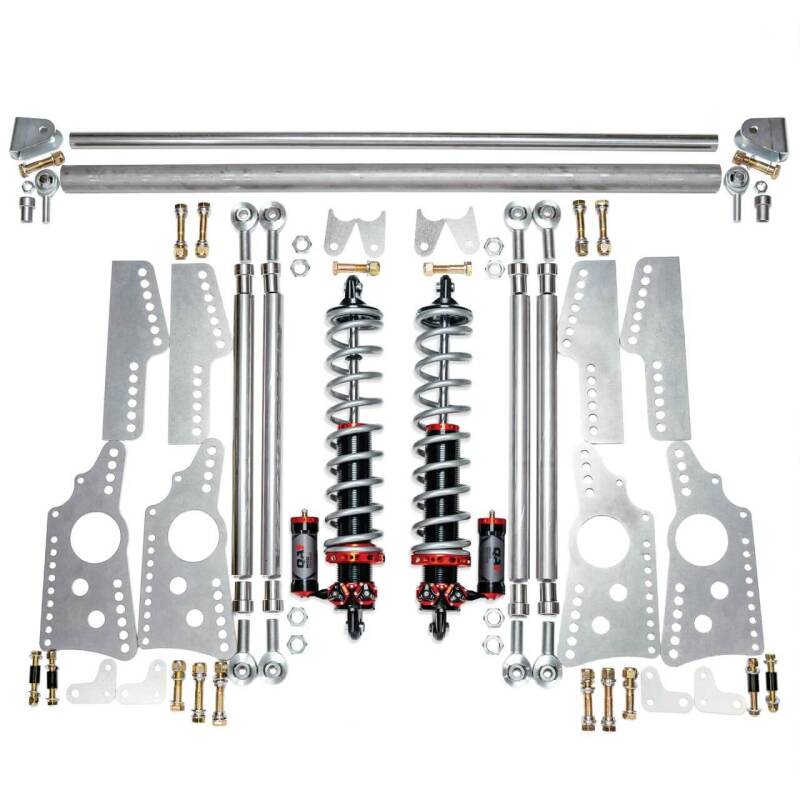 QA1 Heavy Duty Pro Rear Drag 4-Link System - MOD Shocks - 110lb Springs