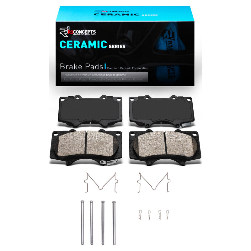R1 2000-2025 JAC Frison Front R1 Ceramic Pads & Hardware Kit