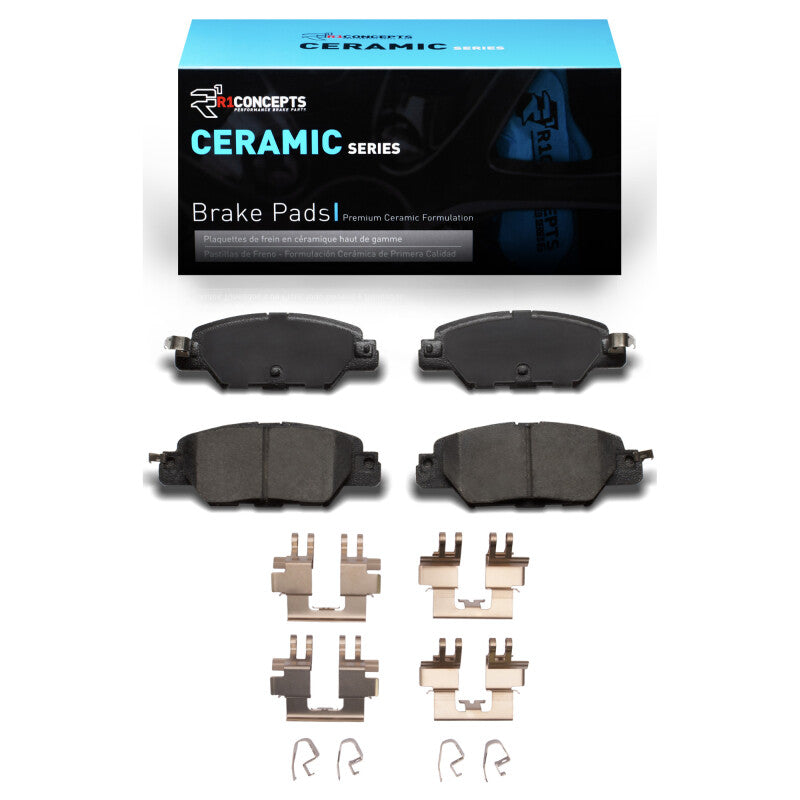 R1 2016-2025 Mazda CX-5 Rear R1 Ceramic Pads & Hardware Kit