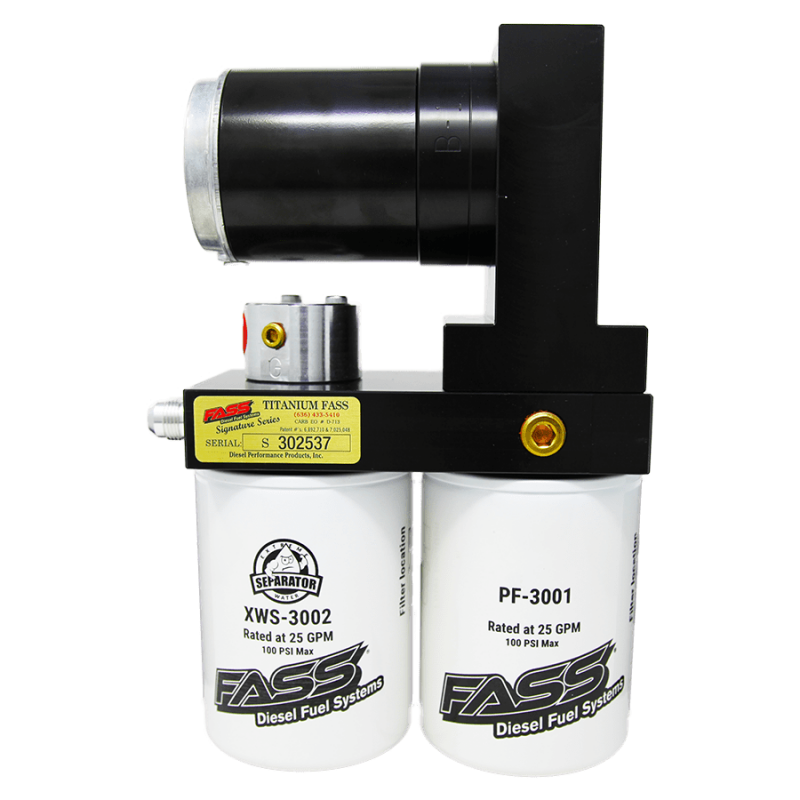 FASS 20-22 GM Duramax 140gph Titanium Series Fuel Air Separation System