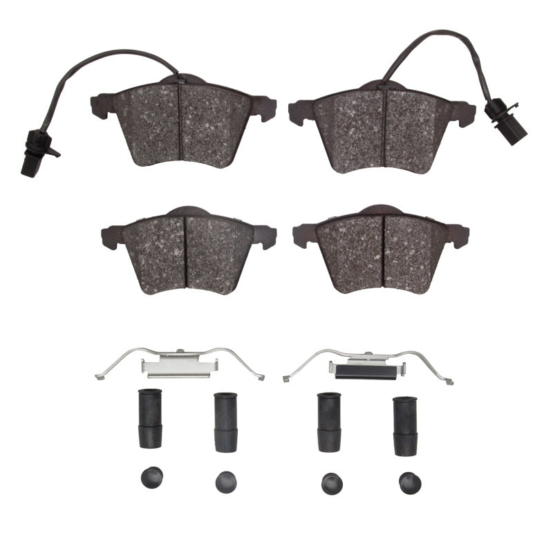 R1 01-03 Volkswagen EuroVan Front Semi Met Pads & Hardware Kit